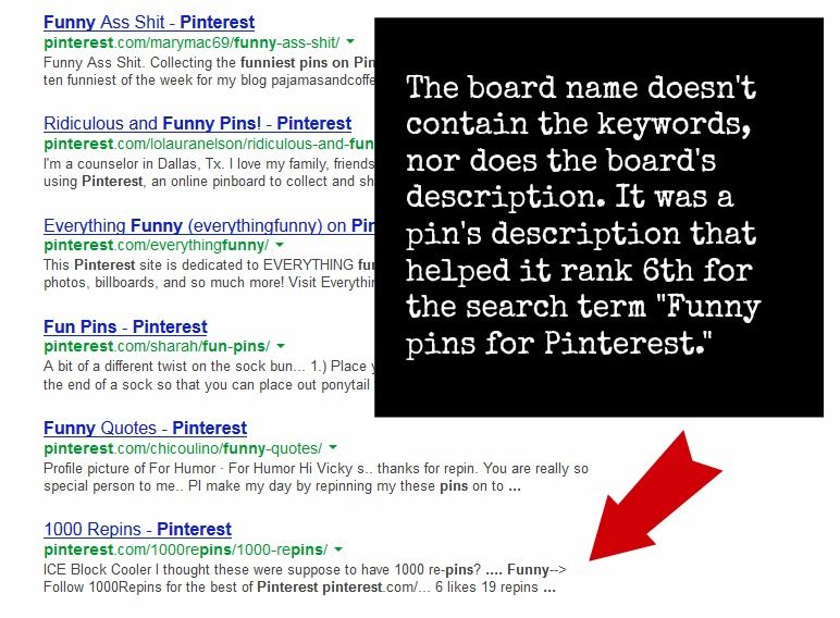 Pinterest search