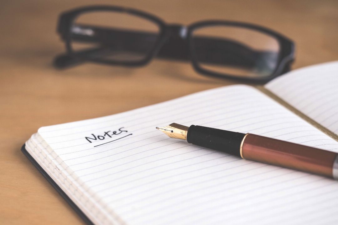 Notepad for learning online marketing skills