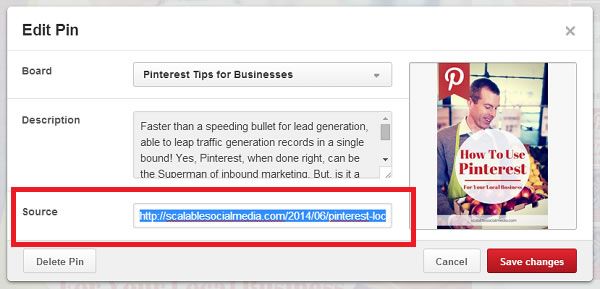 5 Deadly Mistakes that Businesses Make on Pinterest Don't forget your Pinterest source URL!