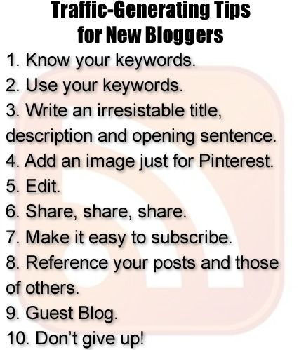 Ten Blogging Tips for Beginners Ten Blogging Tips for Beginners