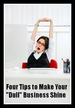 Young businesswoman sitting at desk yawning. Four Tips to Make Your