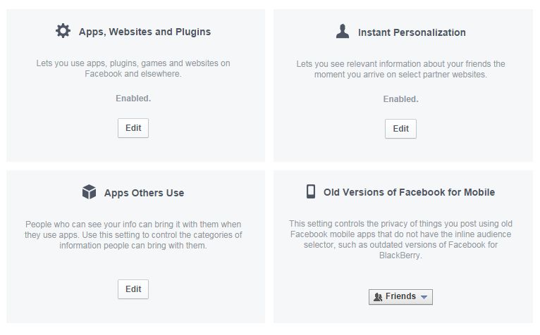 app setting