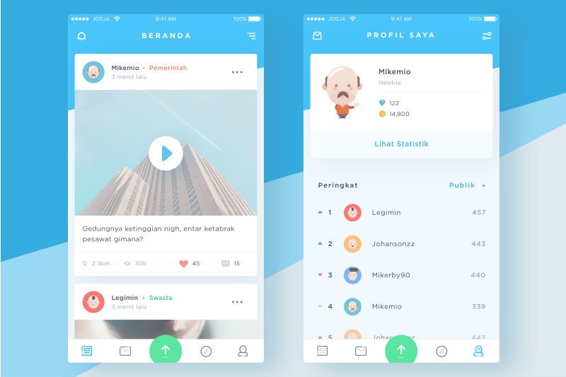 mobile app