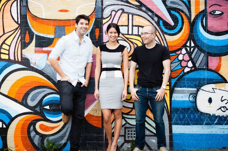 Canva Founders: Cliff Obrecht, Melanie Perkins, Cameron Adams