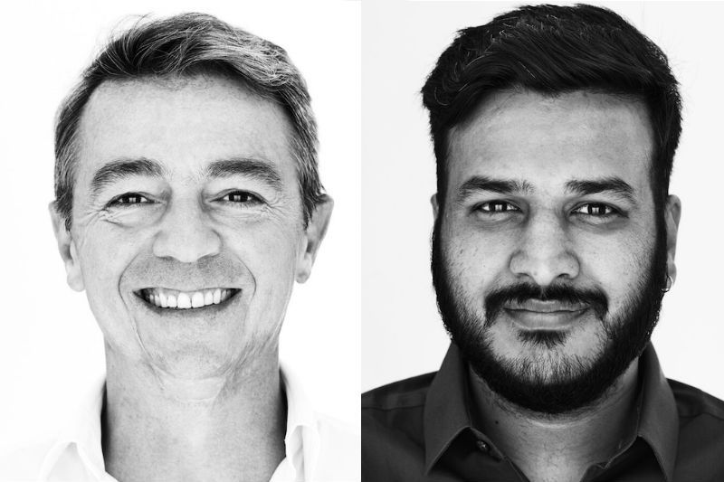 Shown Above - Dario Calogero, Founder and CEO, Ubiquity & Aniketh Jain, Co–Founder and CEO, Solutions Infini Shown Above - Dario Calogero, Founder and CEO, Ubiquity & Aniketh Jain, Co–Founder and CEO, Solutions Infini